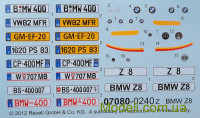 Revell 07080 Сборная модель автомобиля BMW Z8
