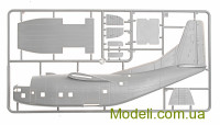 RODEN 058 Сборная модель самолета Fairchild NС/AC-123K Provider