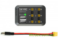 Разветвитель питания SkyRC SK-600114-02 с USB (DC MALE)