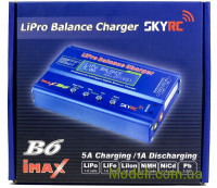 SkyRC SK-100002-02 Зарядное устройство SkyRC iMAX B6 5A/50W без блока питания, универсальное