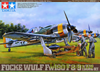 Немецкий самолет Focke-Wulf Fw190 F-8/9 c бомбокомплектом