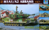 Американский танк M1A2 Abrams (5 различных модификаций)