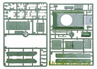 Unimodels 229 Купить модель истребителя танков M10A1 (поздняя версия) с отвалом бульдозера М1