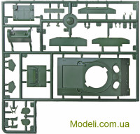 Unimodels 382 Сборная модель 1:72 M4 с башней танка М26 "Першинг"