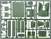 Unimodels 505 Сборная модель аэродромного стартера АС - 1 с истребителем Як-1Б