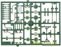 Unimodels 517 Сборная модель 1:72 К-61 37-мм зенитная пушка модель 1939 года (поздний вариант)