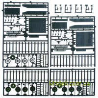 UMT 647 Сборная модель бронепоезда Красноярец №1 или Енисей №2