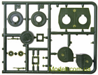 UMT 671 Сборная модель 1:72 Vickers E Mk.A (изготовлен для Польши), резиновые траки