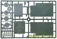 UMT 684 Масштабная модель 1:72 Бронированный локомотив бронепоезда "Козьма Минин"