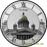 Пазл-часы " Исаакиевский собор"