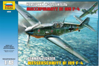 Немецкий истребитель Messerschmitt Bf-109 F4