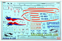 ZVEZDA 7003 Модель самолета: Пассажирский самолет "Аэробус А-320"