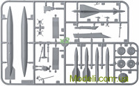 ZVEZDA 7244 Сборная модель 1:72 МиГ-31Б "Foxhound" 