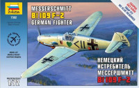 Немецкий истребитель Мессершмитт BF-109F-2