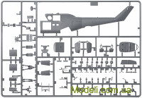 ZVEZDA 7315 Сборная модель 1:72 вертолет "Ми-24П"