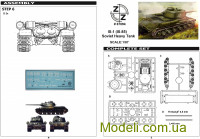 ZZ Modell 87094 Сборная модель тяжелый танк ИС-1 (ИС-85)