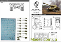 ZZ Modell 87095 Сборная модель Тяжелый танк ИС-2 (ИС-122), производство 1944 года