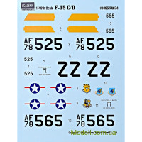 Academy 12257 Збірна модель літака  F-15 C/D