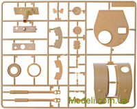 Academy 13239 Збірна пластикова модель німецького танка Tiger 1, рання версія