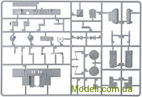 Academy 13239 Збірна пластикова модель німецького танка Tiger 1, рання версія