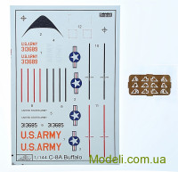 AMODEL 1409 Збірна модель літака: de Havilland Canada C-8A "Buffalo"