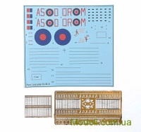 AMODEL 1411 Збірна модель бомбардувальника Avro Lancaster B.I/B.III