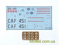 AMODEL 1419 Збірна модель літака: XC-8A "Buffalo"