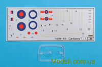 AMODEL 1430 Збірна модель літака: E. E. Canberra T.17