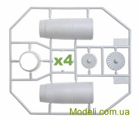 AMODEL 72025 Масштабна модель 1:72 літаючої лабораторії A-60