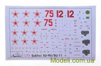 AMODEL 72121 Модель літака: Су-11