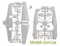 AMODEL 7214 Модель літака: Messerschmitt Bf 109 T-1