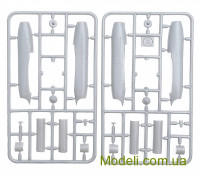 AMODEL 72165 Модель для склеювання: Радянський винищувач Яковлєв Як-25К/С