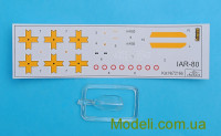 AMODEL 72166 Модель літака: ІАР-80
