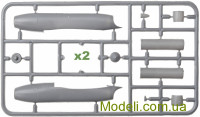 AMODEL 72185 Купити пластикову модель літака Яковлєв Як-25В 