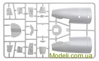 AMODEL 72249-01 Купити збірну масштабну модель літака Туполєв Ту-134 LOT airlines, пізній