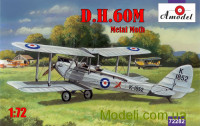 Біплан de Havilland DH.60M Metal Moth