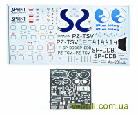 AMODEL 72313 Пластикова модель літака Ан-28, польська версія
