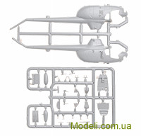 AMODEL 7250 Купити збірну масштабну модель легкого штурмового вертольота Мі-1МУ