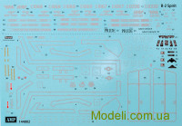 AMP 144002 Масштабна модель 1:144 Американський бомбардувальник Б-2 "Спіріт"