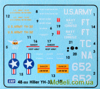 AMP 48005 Збірна модель 1:48 "Hiller" YH-32