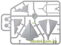 Armory 14507 Пластикова модель 1:144 Lippisch P.13a з легким напівгусеничним тягачем (2 моделі в коробці)