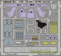 Фототравлення 1/48 OV-1D Mohawk, інтер'єр (Roden)