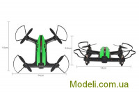 Helicute HCT-H817WHDWA Радіокерований міні квадрокоптер Helicute H817W RACER NANO з камерою Wi-Fi