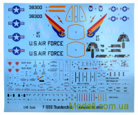 Hobby Boss 80333 Масштабна модель винищувача F-105G Thunderchief