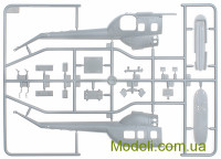 Hobby Boss 87242 Модель для склеювання гелікоптера Мі-2УС Hoplite, бойовий варіант