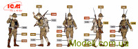 ICM 3024 Набір акрилових фарб Піхота США Першої світової війни, 6 шт.