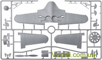 ICM 32006 Збірна модель 1:32 І-16 тип 10, Винищувач ВПС Китаю 2 СВ