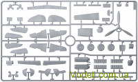 ICM 32092 Збірна модель 1:32 Нормандія-Німан. Літак Марселя Лефевра (Як-9Т з фігурою Марселя Лефевра)