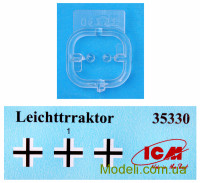 ICM 35330 Масштабна модель 1:35 Німецький легкий танк Leichttraktor Rheinmetall 1930 року