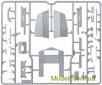 ICM 35340 Збірна модель 1:35 Німецька самохідна гаубиця ІІ  СВ, 10.5cm leFH 16(Sf) auf Geschutzwagen FCM36 (f)